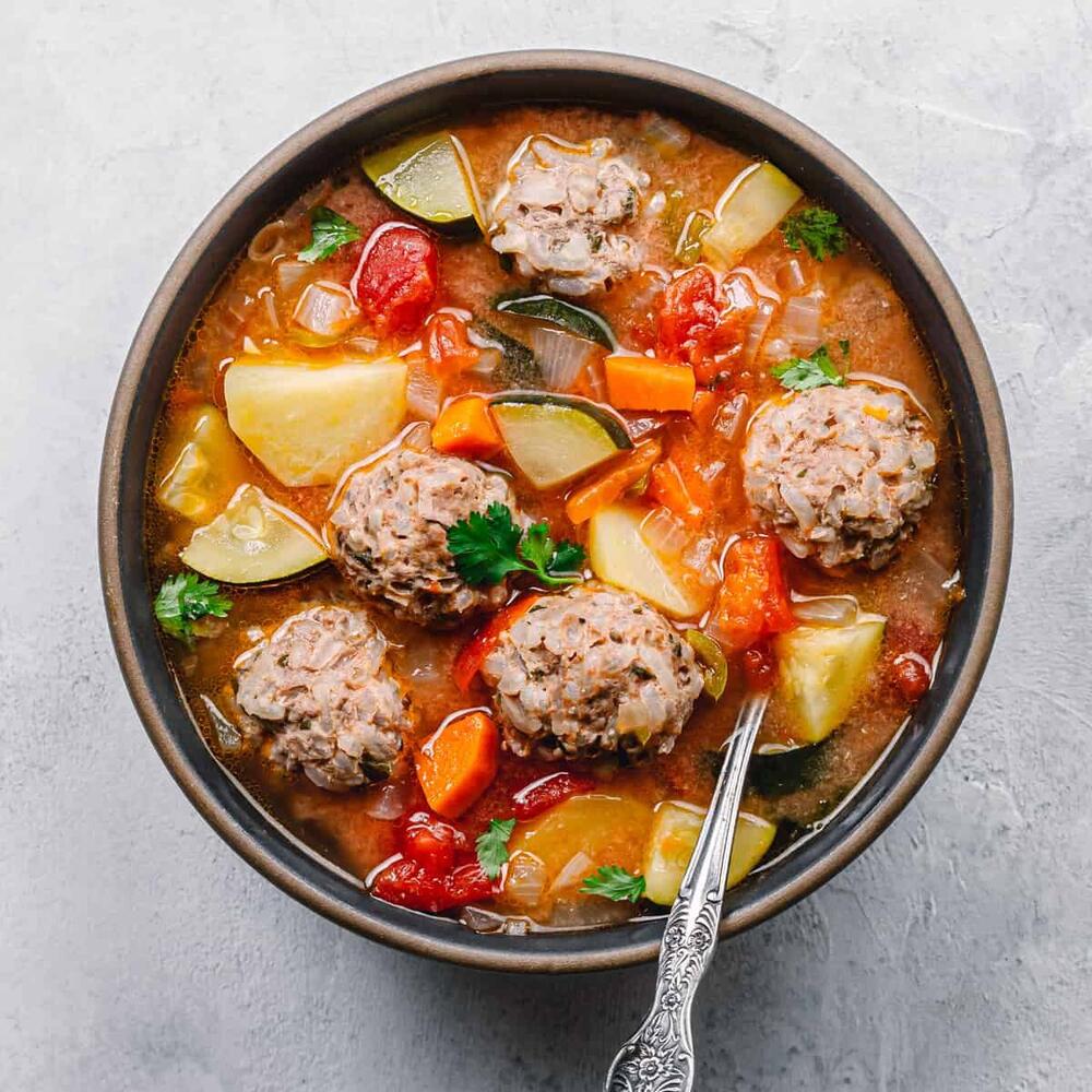 SOPA DE ALBONDIGA